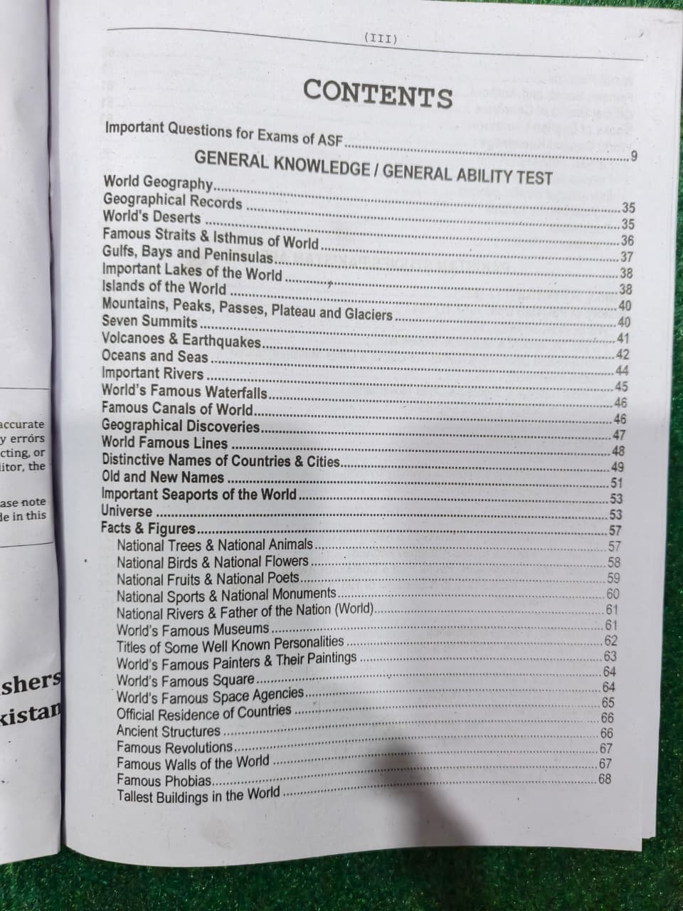 ASF Recruitment Guide by Rai Muhammad Iqbal Hussain