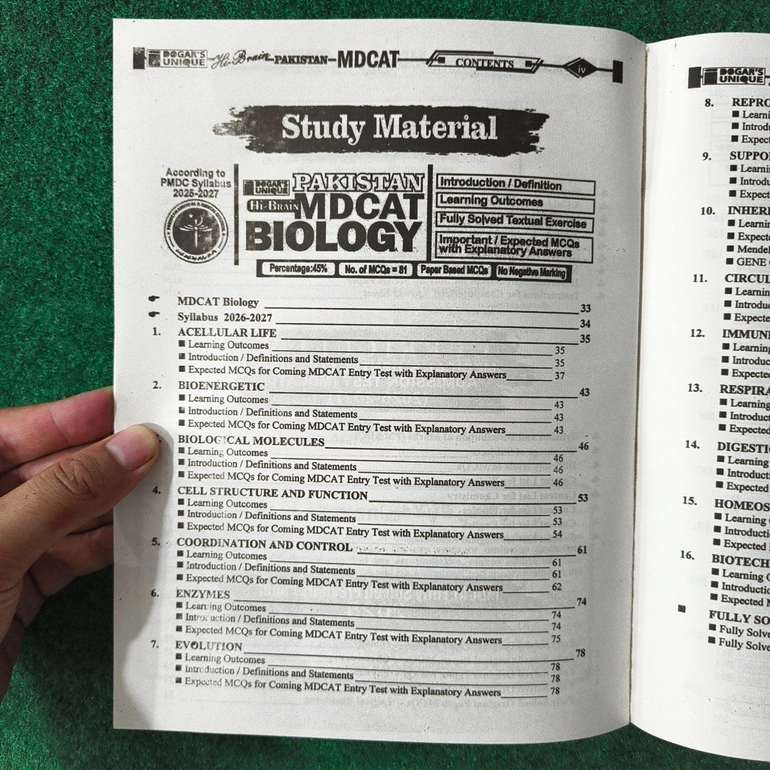 New MDCAT Medical & Dental Colleges Admission Test Guide by Dr. Afzal Bajwa