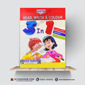 Kid Star Read, Write & Colour – 3 in 1 | Early Learning Book for Kids
