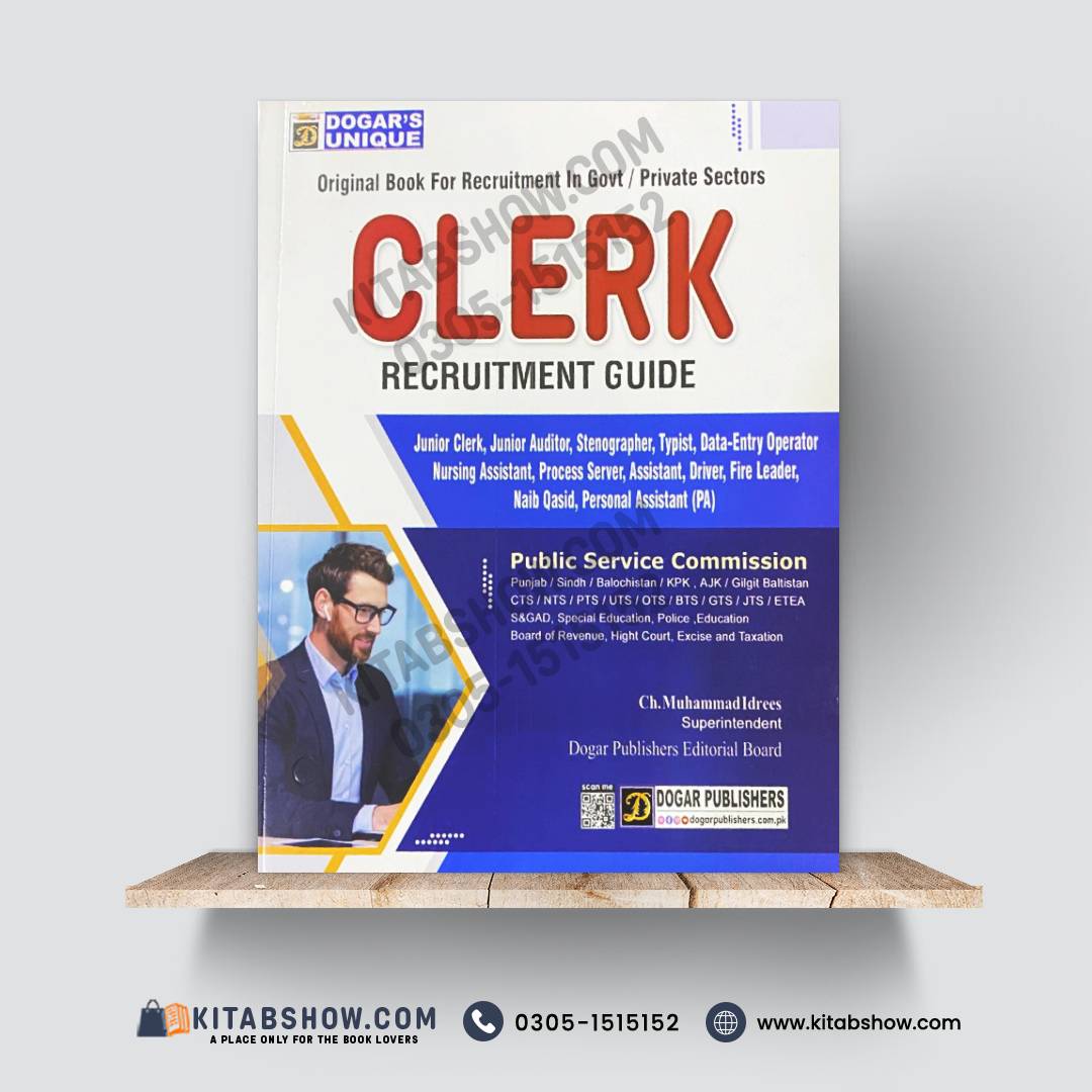 Clerk Recruitment Guide – Comprehensive Preparation Book for Government & Private Sector Jobs