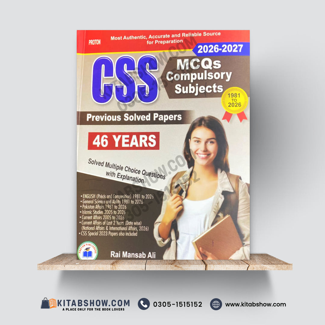 CSS MCQs Compulsory Subjects 2026–2027 | 46 Years Previous Solved Papers by Rai Mansab Ali