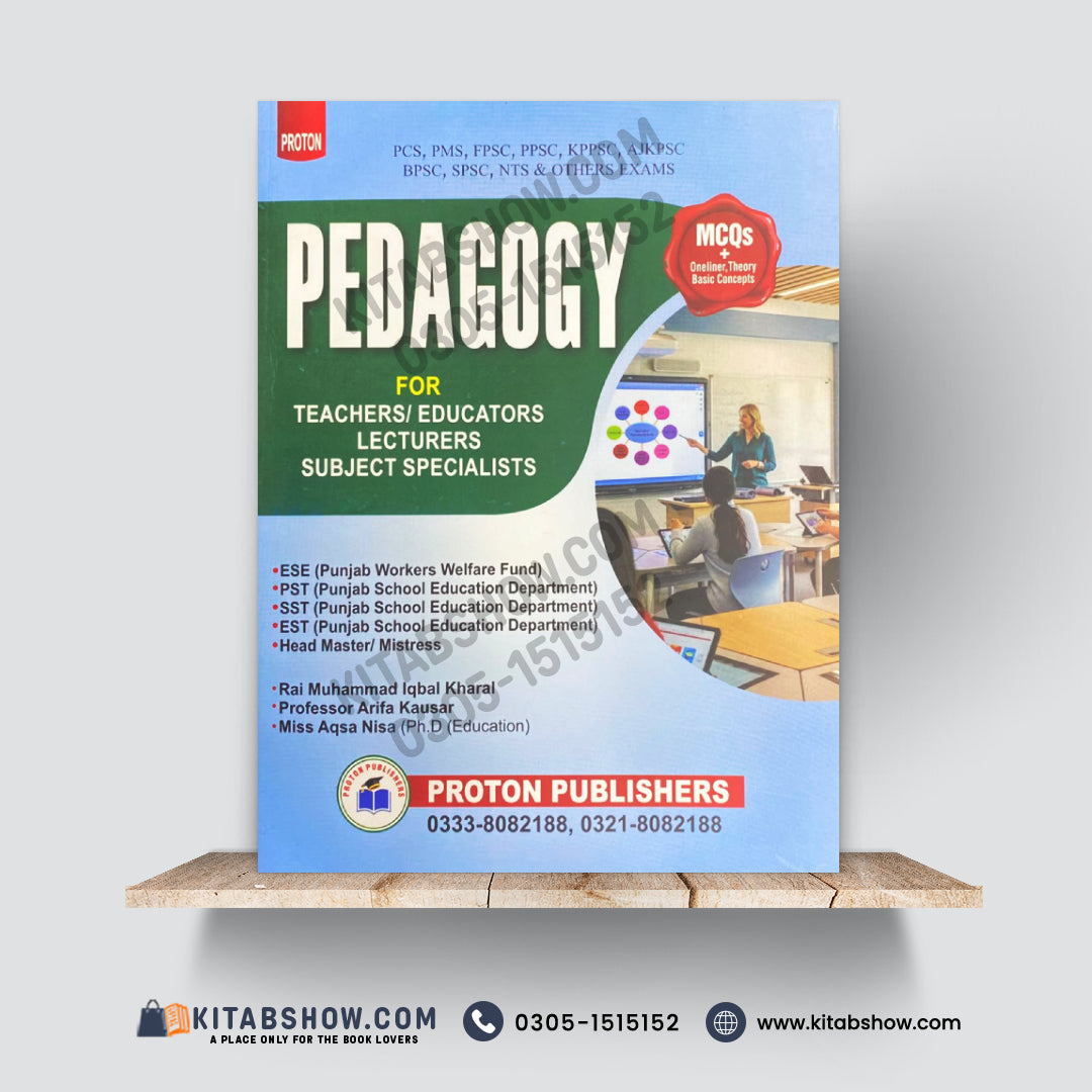 Pedagogy MCQs for Teachers, Educators, Lecturers & Subject Specialists | PCS, PMS, FPSC, PPSC & Competitive Exams Rai Muhammad Iqbal Kharal