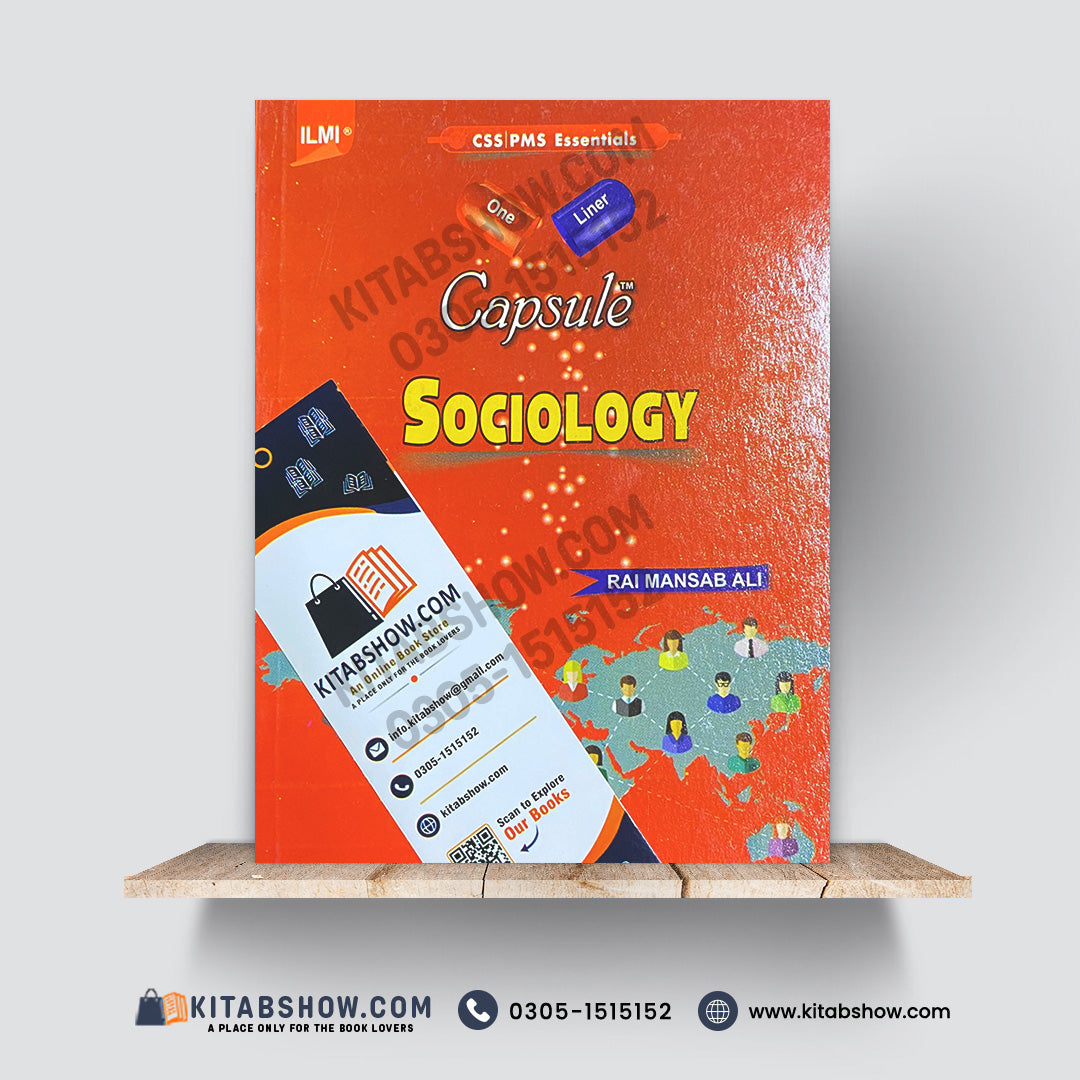 CSS PMS Essentials Capsule Sociology – One Liner & MCQs by Rai Mansab Ali