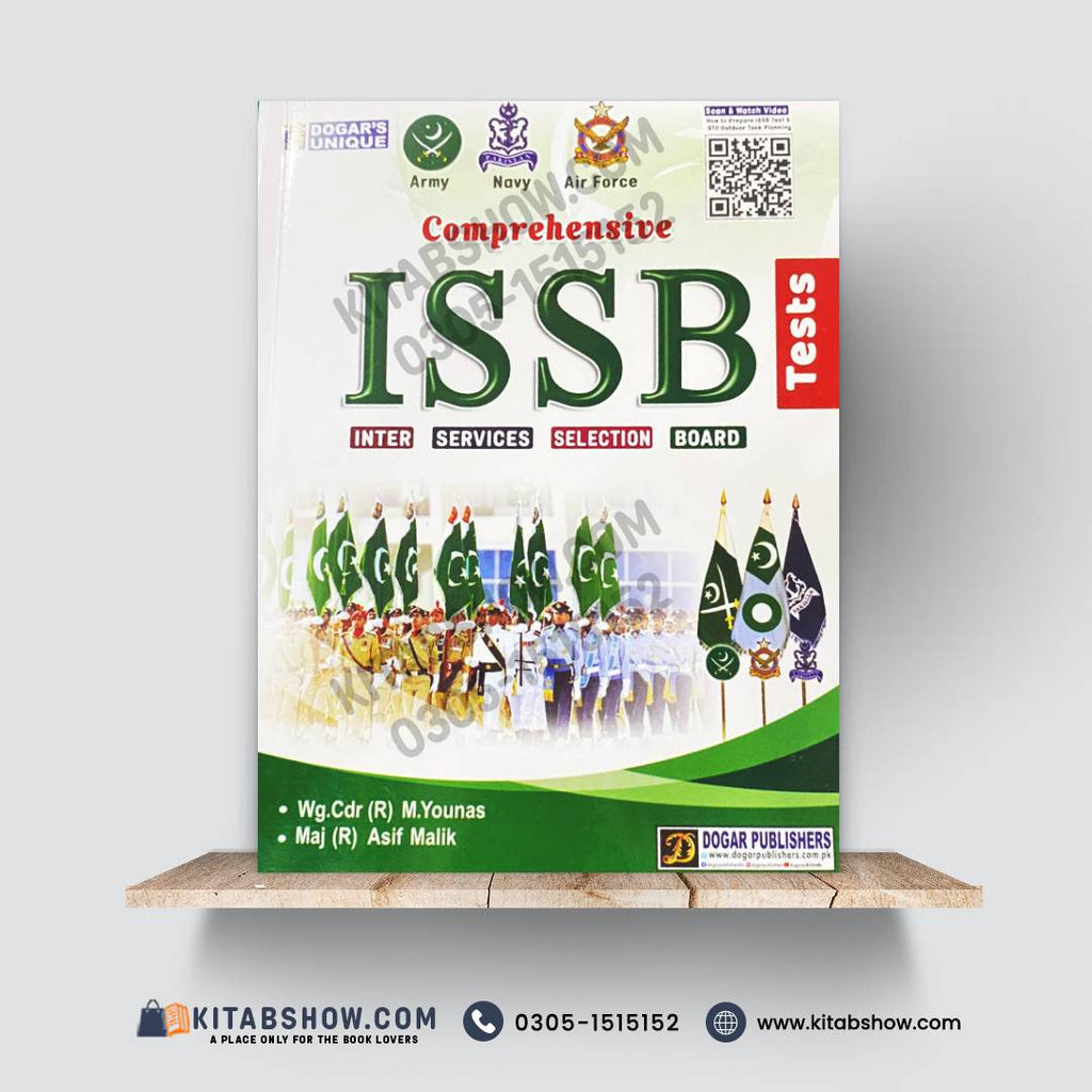 Comprehensive ISSB Tests Book – Army, Navy & Air Force Preparation