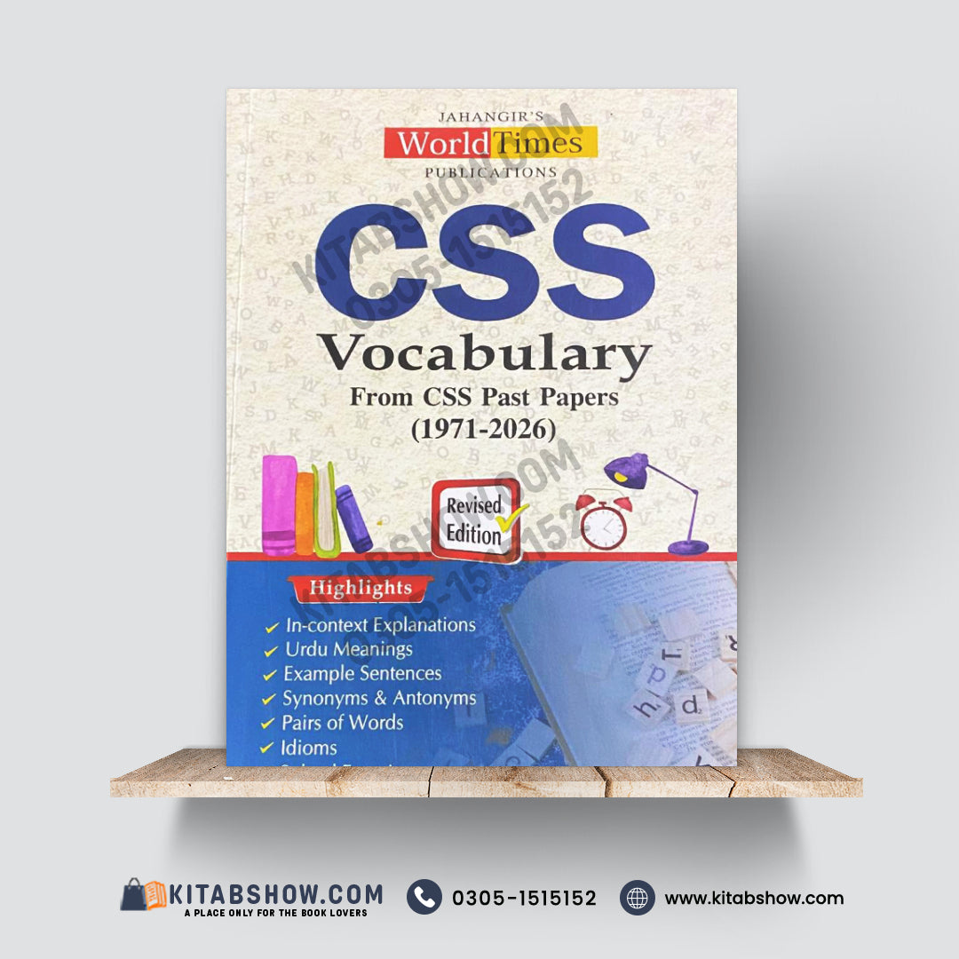 CSS Vocabulary from CSS Past Papers (1971–2026) – Revised Edition