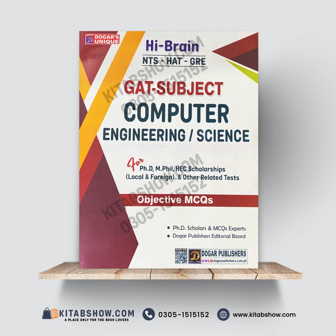 GAT-Subject Computer Engineering / Computer Science | Objective MCQs for Ph.D., M.Phil., HEC Scholarships, NTS, HAT & GRE