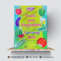 Kidstar Fruits and Vegetables Colouring Book with Sticker Activity