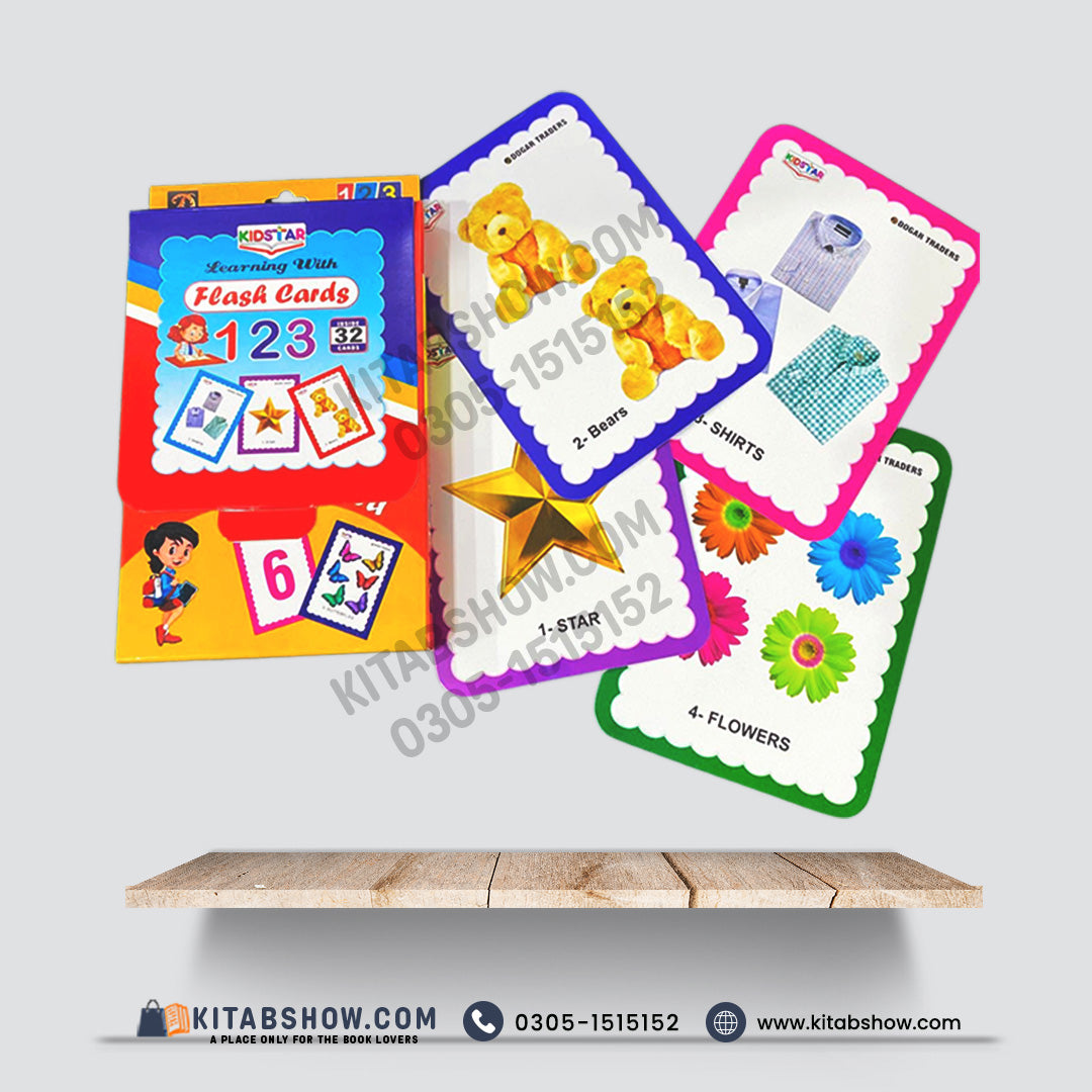 Kid Star Learning With Flash Cards – 123