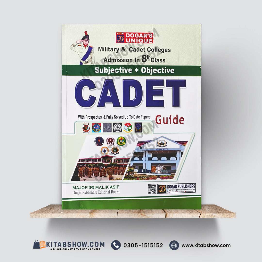 Military & Cadet Colleges Admission in 8th Class Guide by Major Retd Malik Asif