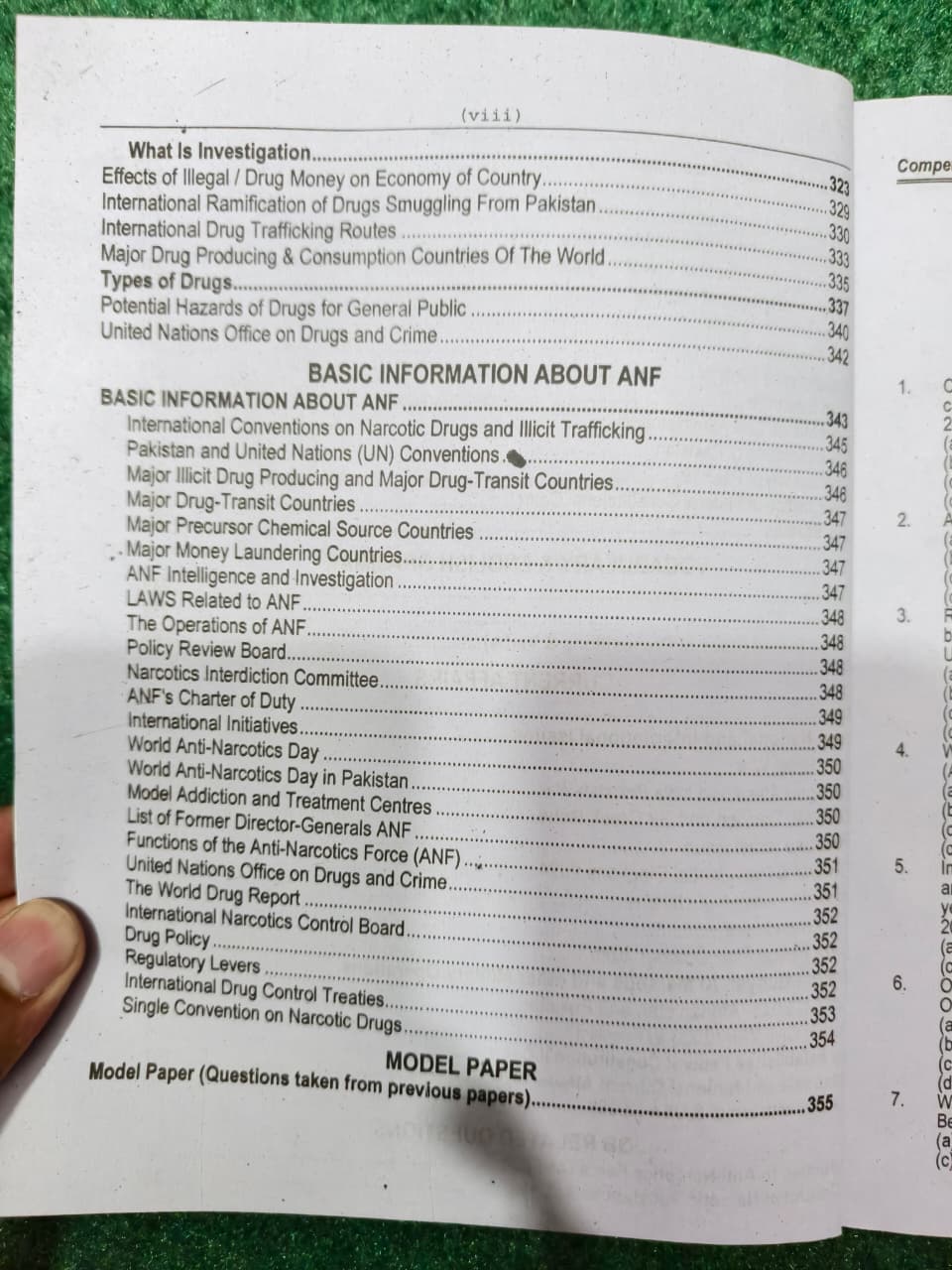ANF Recruitment Guide by Rai Muhammad Iqbal Kharal, published by Proton Publishers
