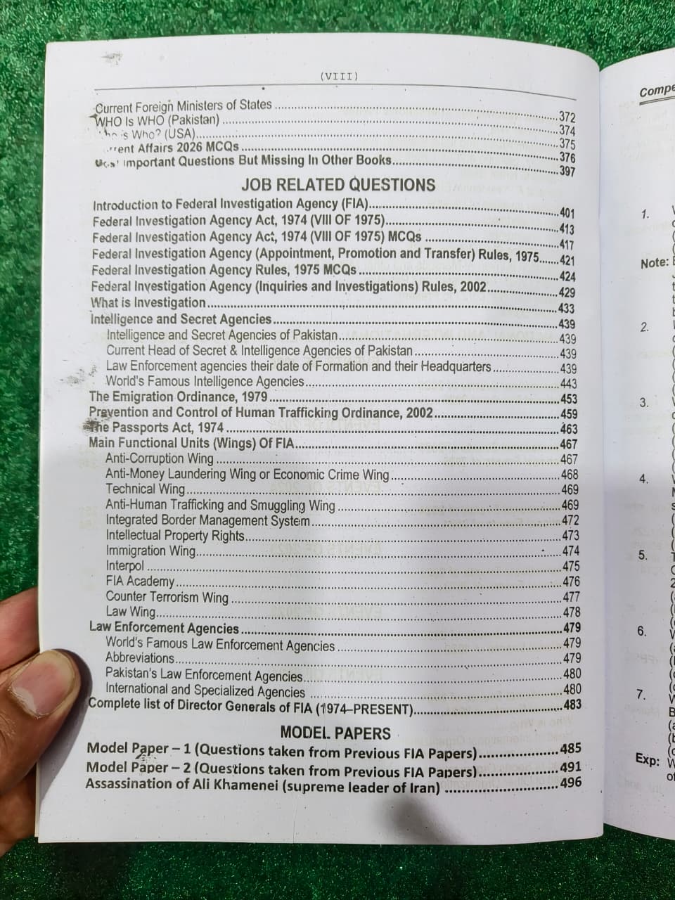 FIA Recruitment Guide by Rai Muhammad Iqbal Hussain Kharal and Ch. Ramzan Rasheed (Assistant Commissioner)