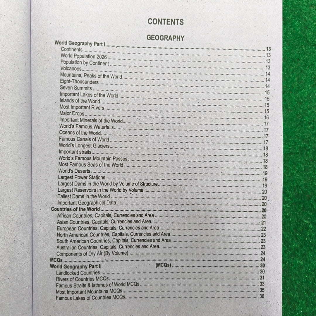 Comprehensive General Knowledge MCQs – PCS, PMS Special (2026 Edition) by Rai Muhammad Iqbal Kharral and Muhammad Sharif (AD PESSI)