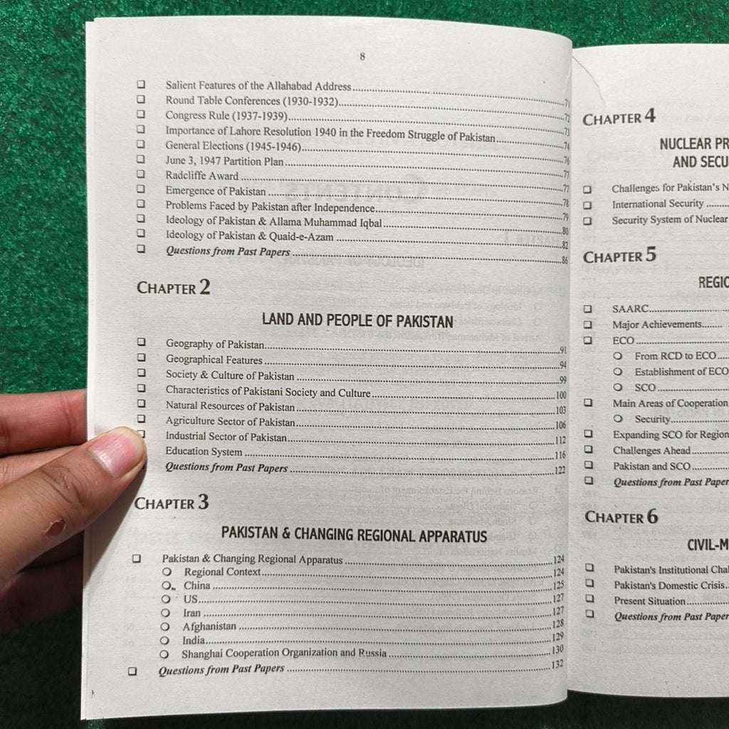 To The Point Pakistan Affairs fro CSS, PMS by Jahangir’s World Times Publications