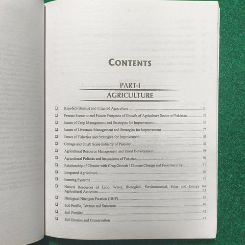 Agriculture and Forestry by Dr. Tasawar Abbas Basra Jahangir's World Times Publications