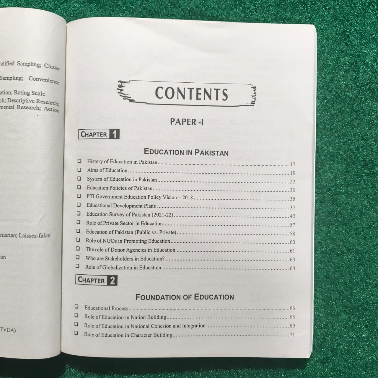 Education Paper 1 & 2 by Syed Turab Kirmani published by Jahangir’s World Times