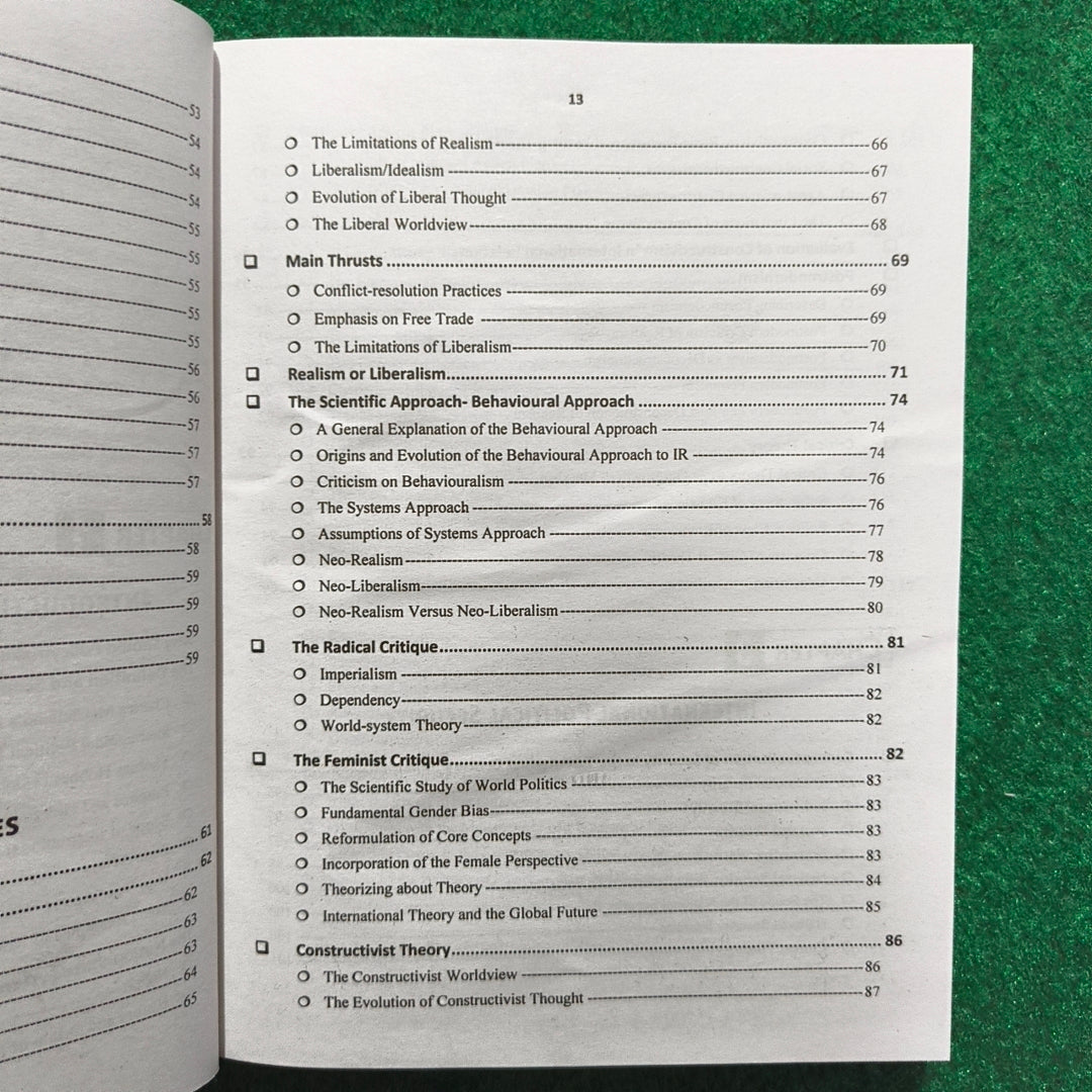 Essentials of International Relations (Paper I & II) by Kanwal Batool Naqvi