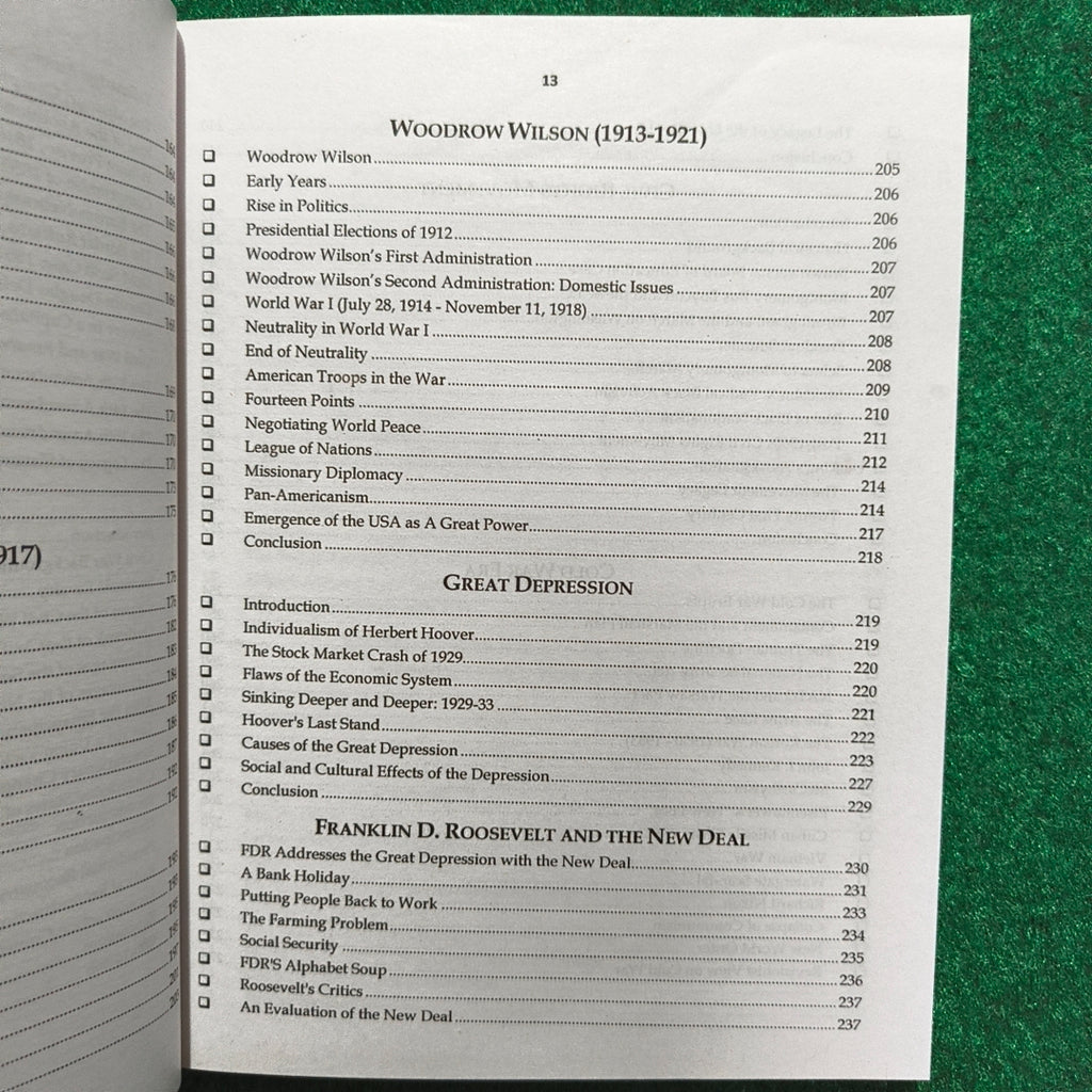 To the Point History of USA – Revised Updated Edition for CSS and other competitive exam aspirants