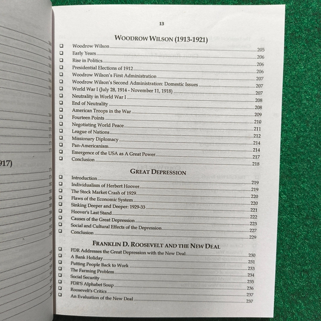 To the Point History of USA – Revised Updated Edition for CSS and other competitive exam aspirants