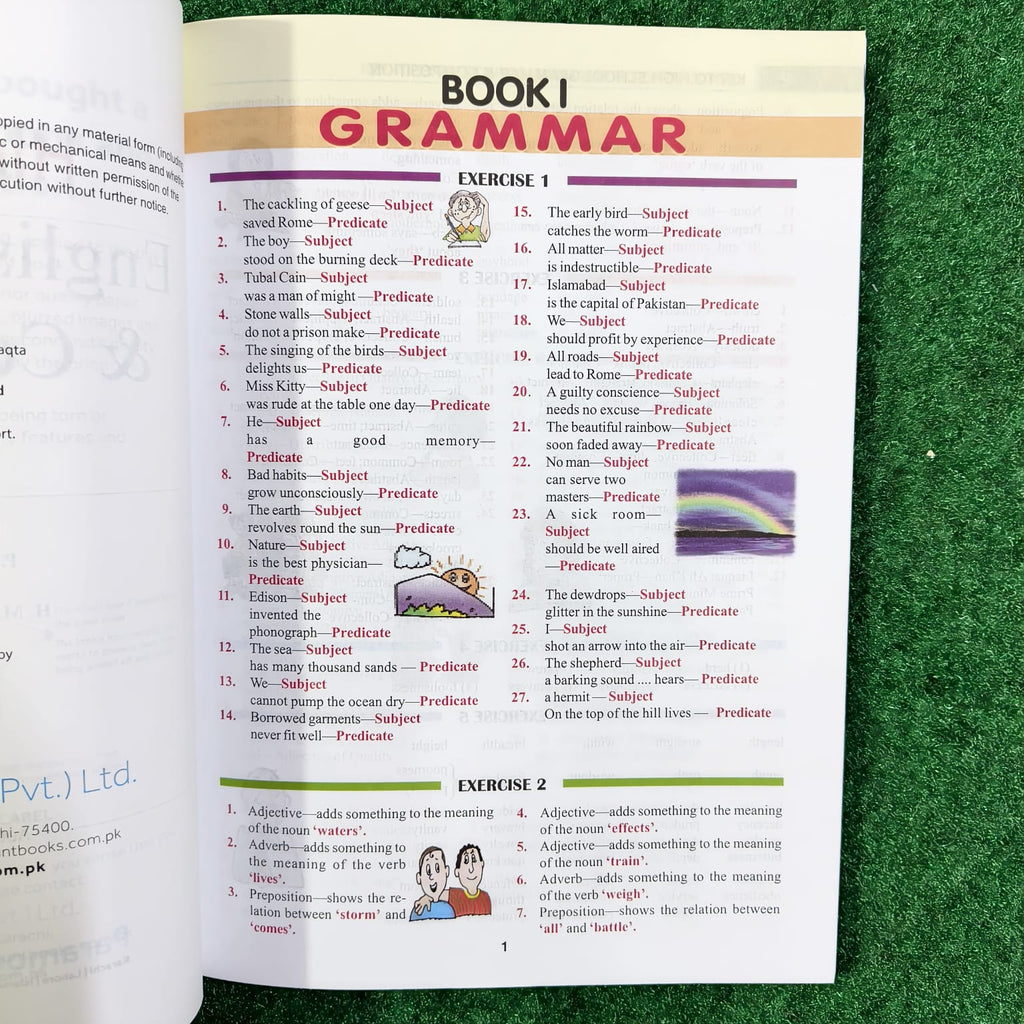 Wren & Martin's High School English Grammar & Composition (Set of Book & Key Book) For CSS, PMS & Competitive Exams