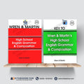 Wren & Martin's High School English Grammar & Composition (Set of Book & Key Book) For CSS, PMS & Competitive Exams