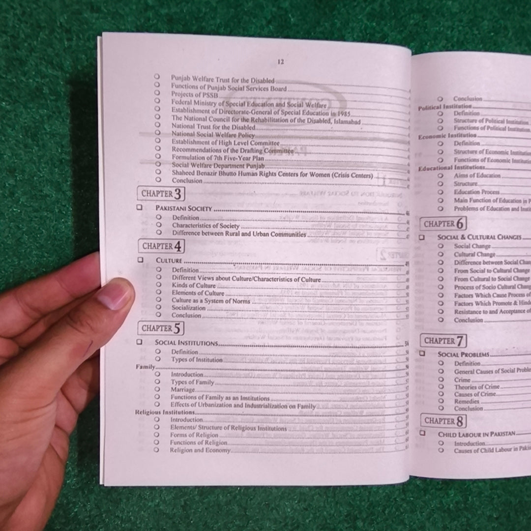 An Introduction to Social Work For PMS by Waqar Aziz Bhutta