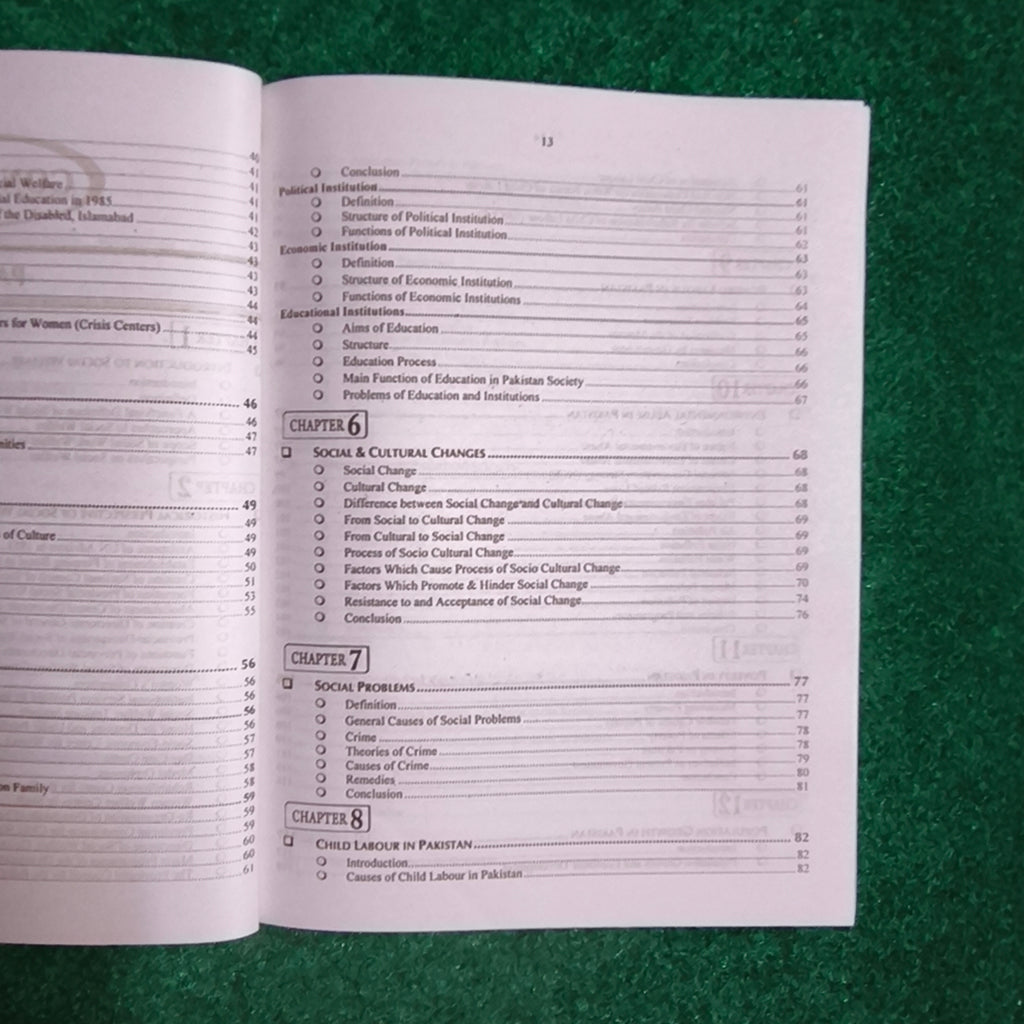 An Introduction to Social Work For PMS by Waqar Aziz Bhutta