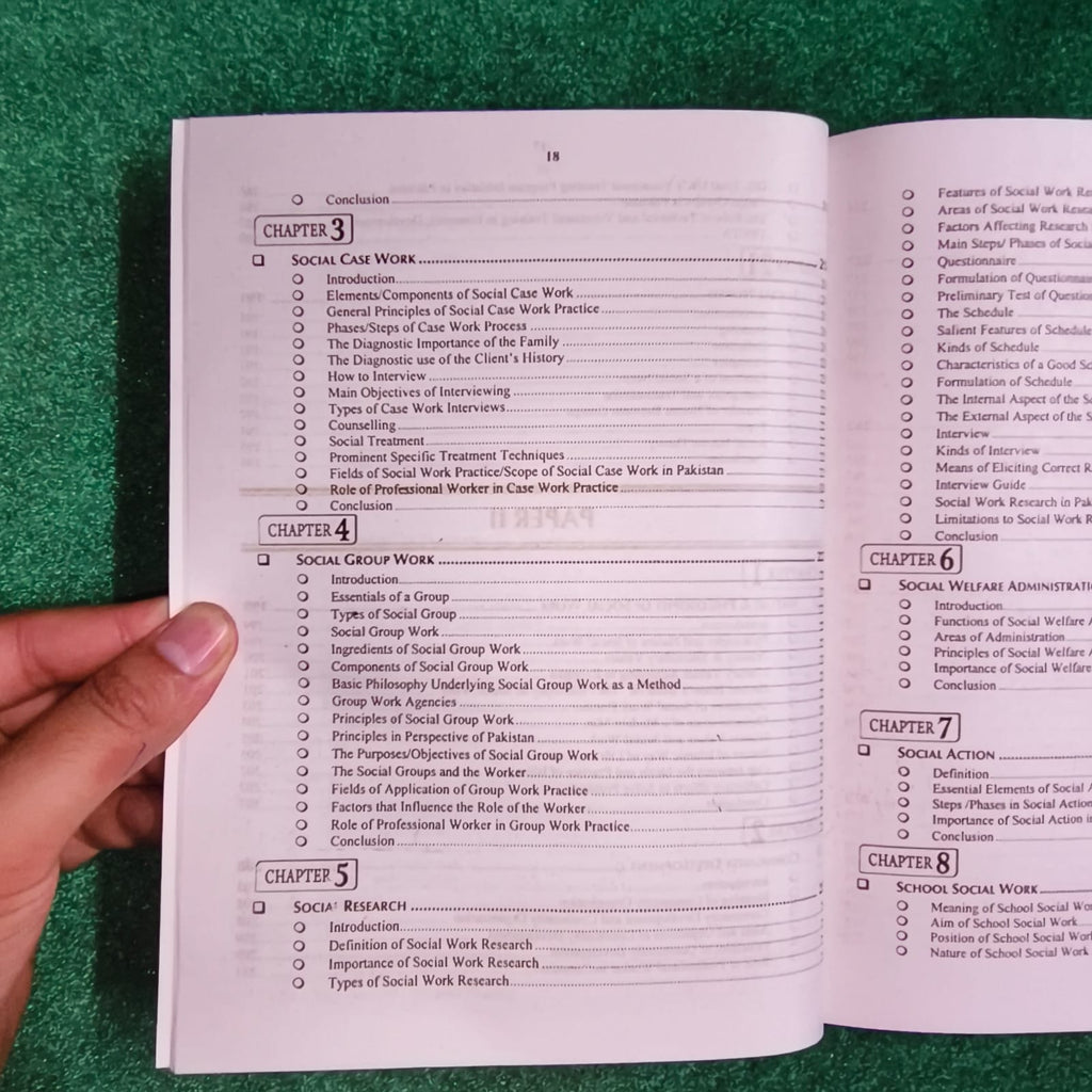 An Introduction to Social Work For PMS by Waqar Aziz Bhutta