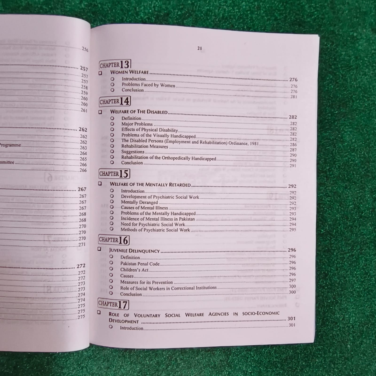 An Introduction to Social Work For PMS by Waqar Aziz Bhutta