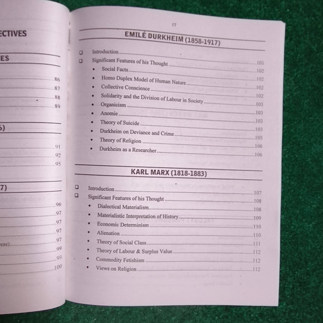 Sociology for CSS, PMS, PCS & All Other Relevant Exams