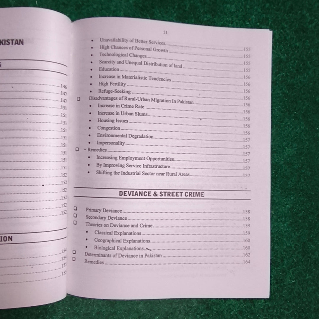 Sociology for CSS, PMS, PCS & All Other Relevant Exams