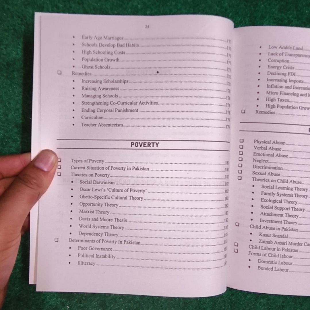 Sociology for CSS, PMS, PCS & All Other Relevant Exams