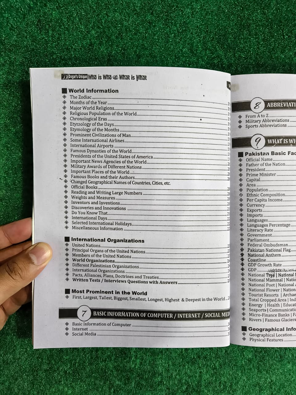 World & Pakistan Who is Who & What is What? Updated Edition 2026–2027