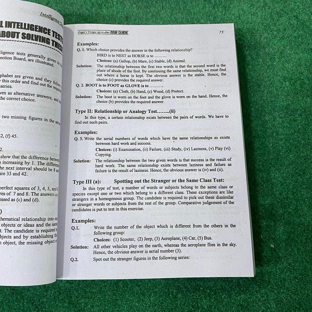 Comprehensive ISSB Tests Book – Army, Navy & Air Force Preparation