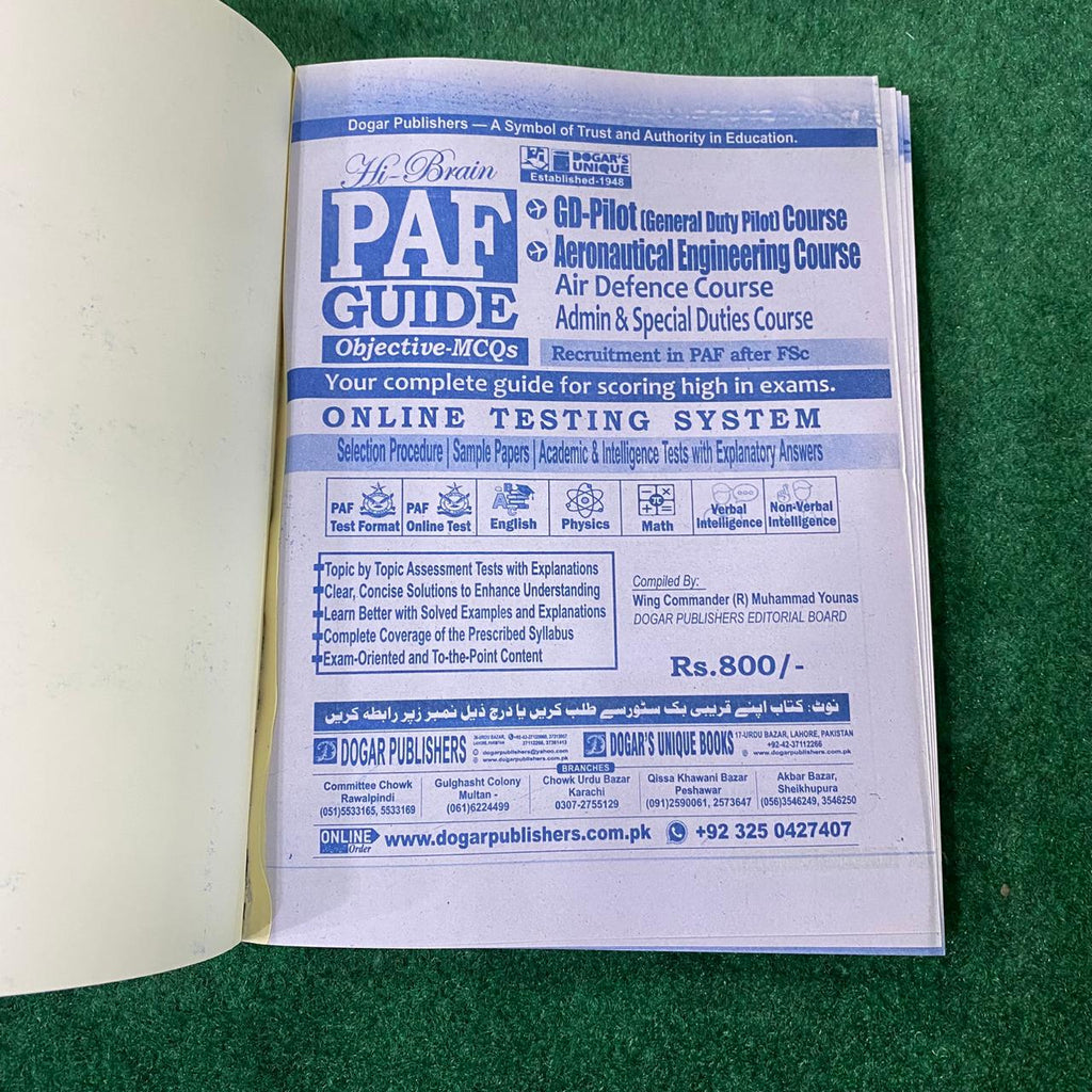 Pakistan Air Force with this comprehensive PAF preparation guide
