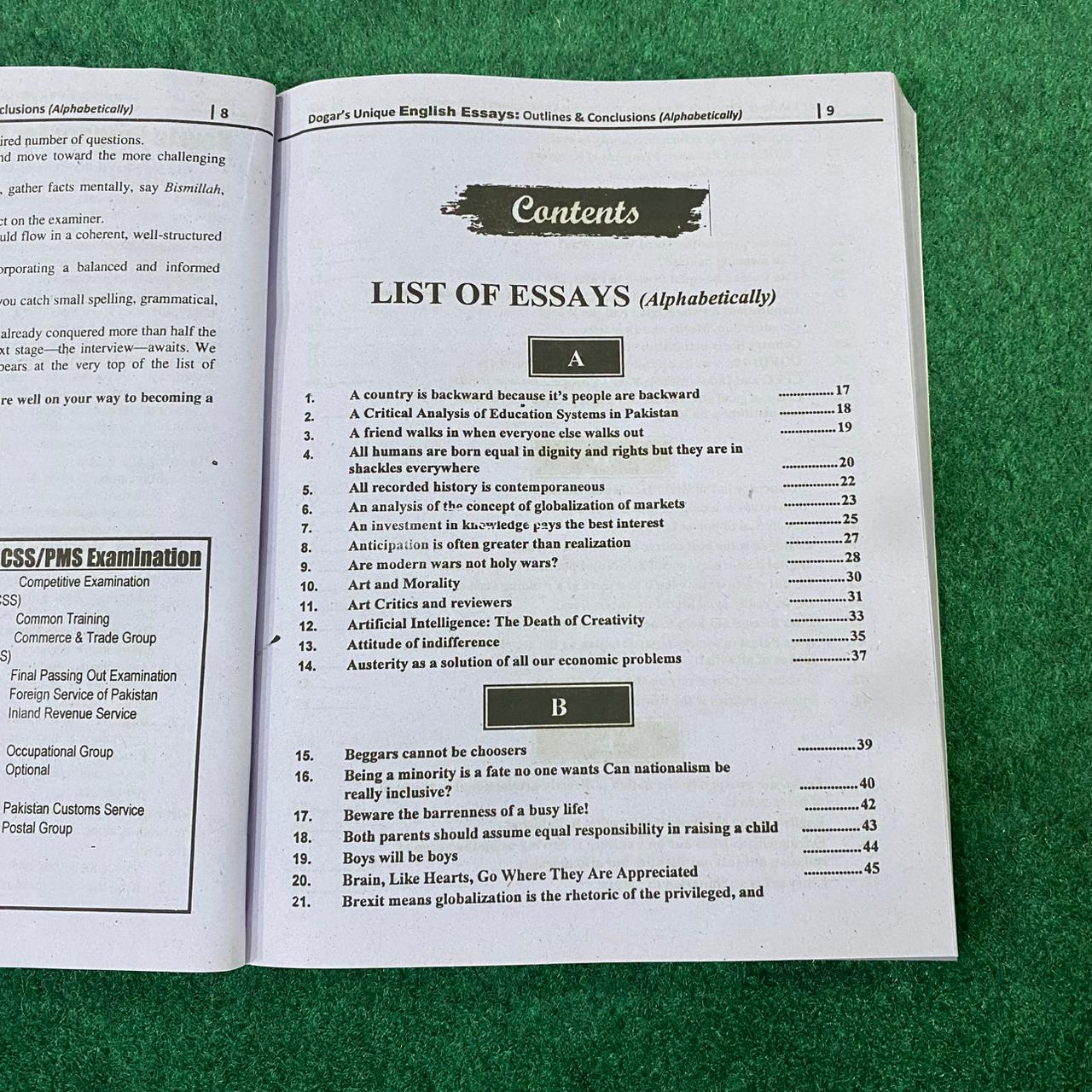 200+ Competitive English Essays