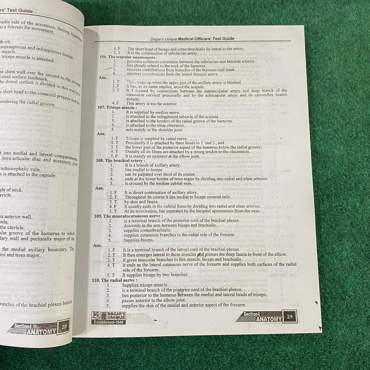 Medical Officer (MO) & Woman Medical Officer (WMO) Test Guide