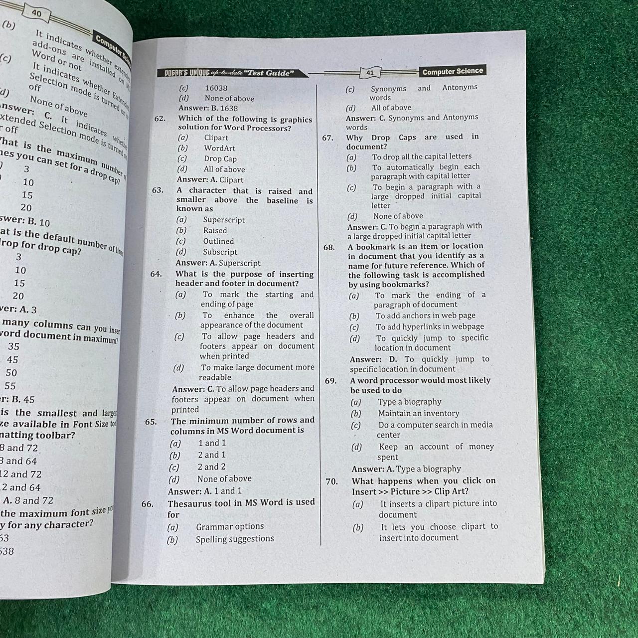 Lecturer / Assistant Professor Subject Specialist Guide for Computer Science