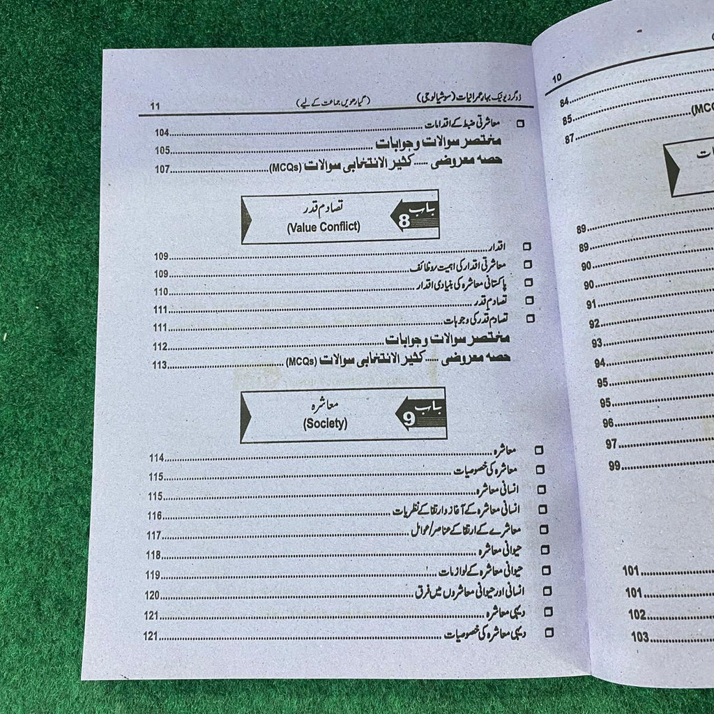 Sociology (SLO-Based) – 11th Class (Intermediate Part-I)