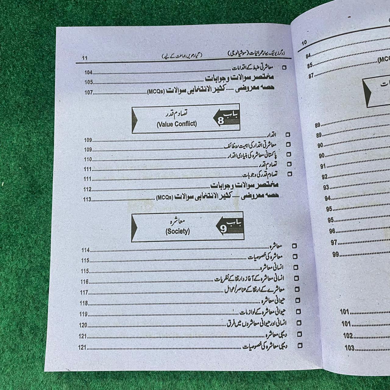 Sociology (SLO-Based) – 11th Class (Intermediate Part-I)