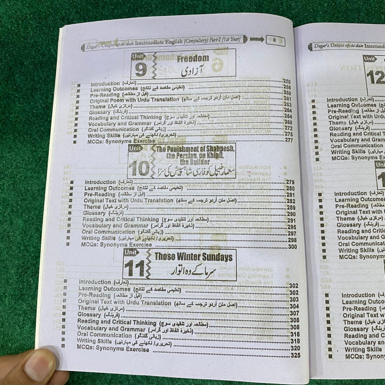 Intermediate English Part-I (11th Class) – SLOs Based Guide with Urdu Translation