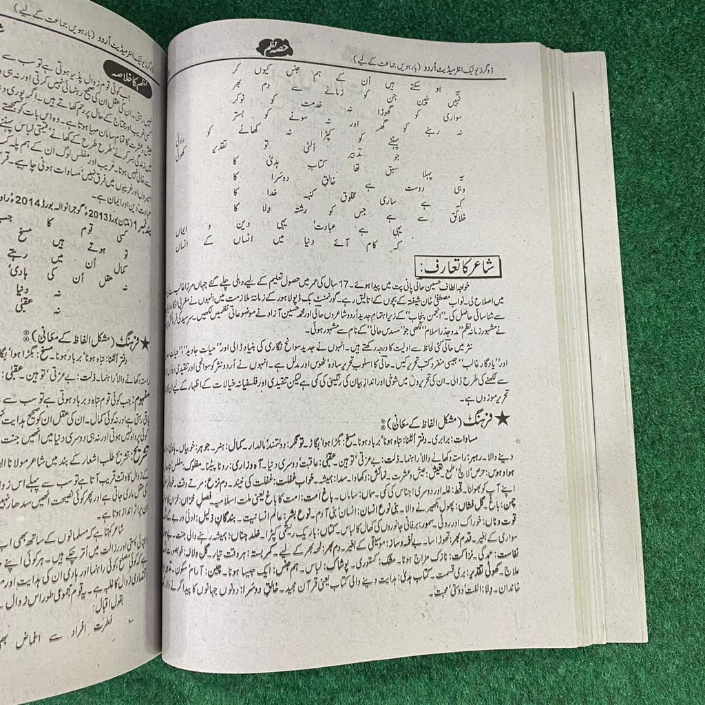 بہارِ اردو (لازمی) – 12th Class (Intermediate Part-II) | تشریحی و معروضی گائیڈ