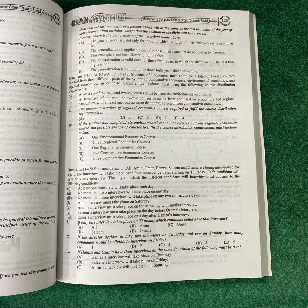 NTS NAT-ICS / HAT-UG-CS Computer Science Group Guide Book