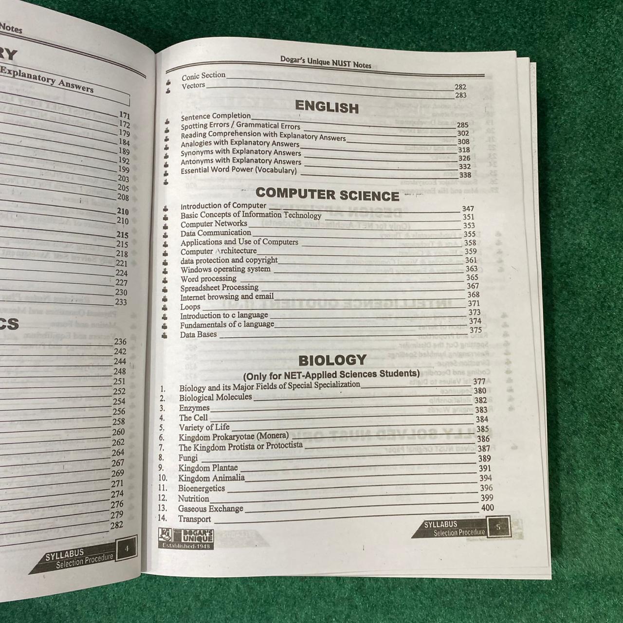NUST NET General Preparation Guide