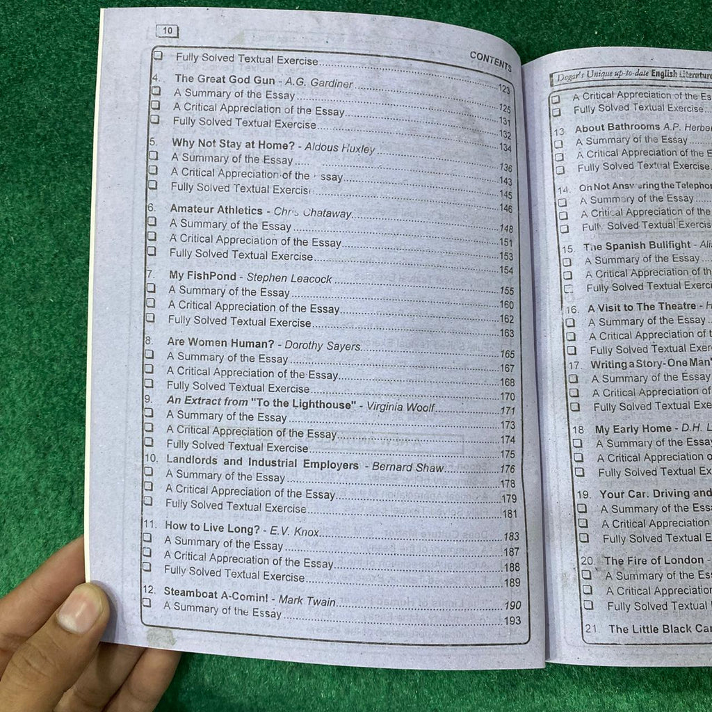 Intermediate English Literature Part 1 (11th Class) – Subjective & Objective Guide