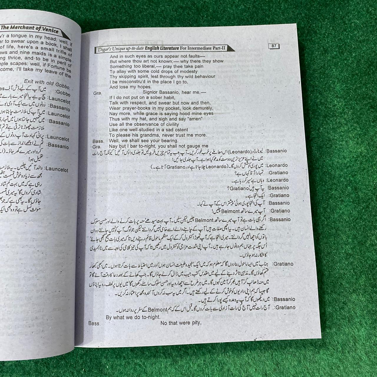 Intermediate English Literature Part 2 (12th Class) – Subjective & Objective Guide