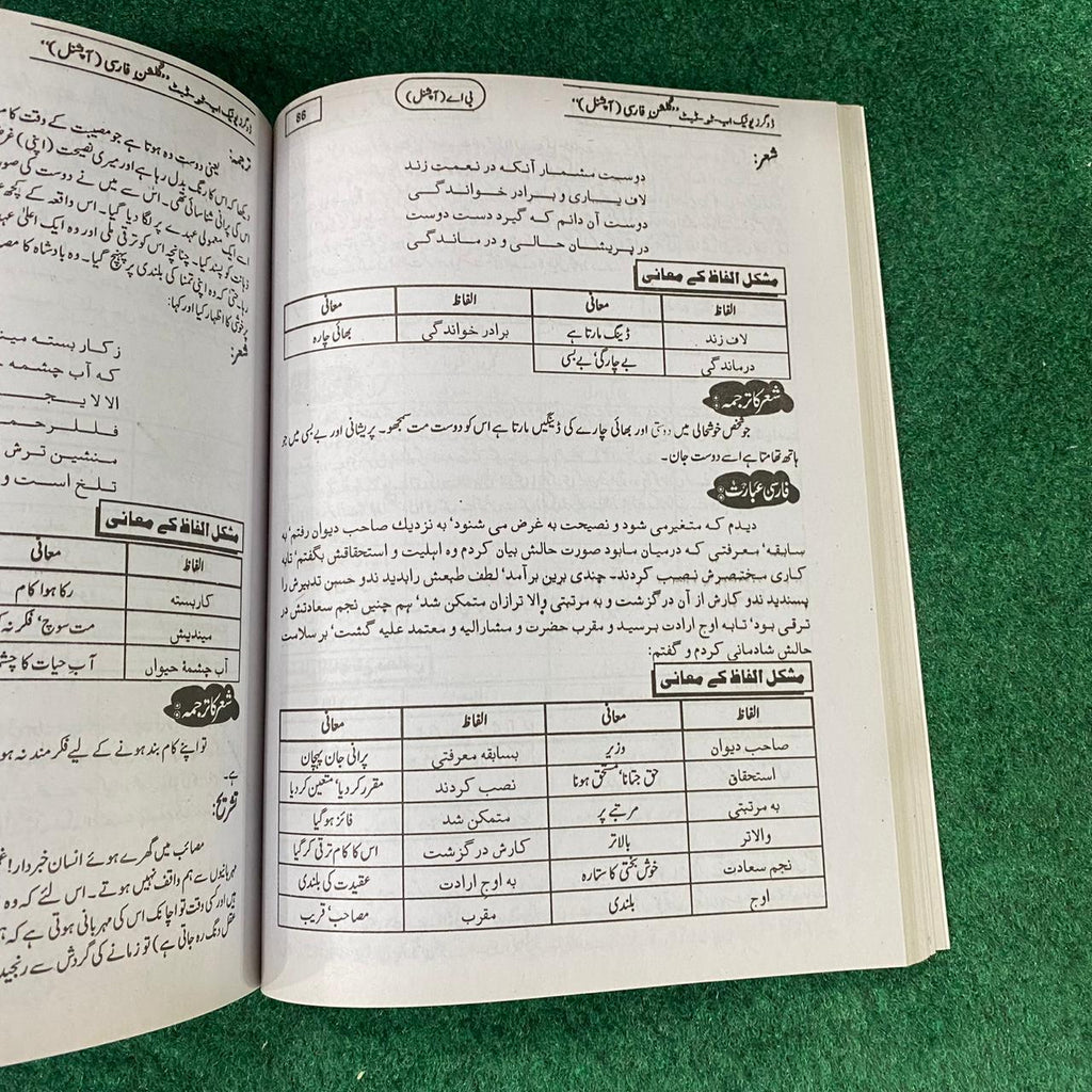 BA General Farsi (Optional) Guide