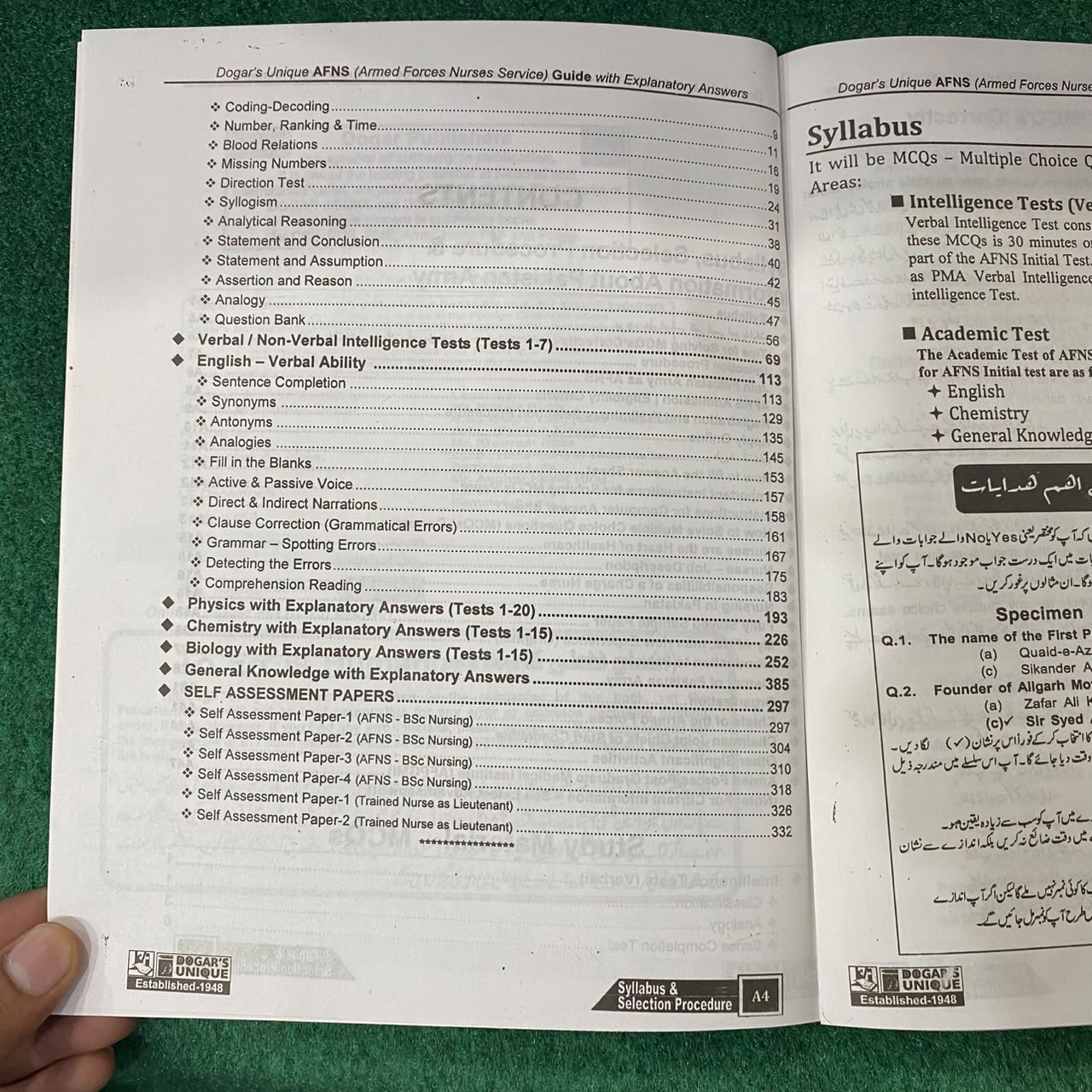 AFNS Entry Test Guide – Armed Forces Nursing Services