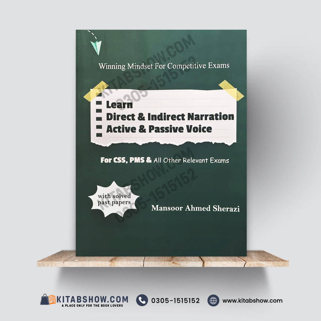 Winning Mindset for Competitive Exams For CSS, PMS With Solved Papers by Mansoor Ahmed Sherazi